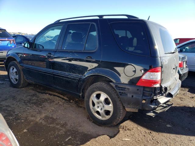 4JGAB57E13A457696 - 2003 MERCEDES-BENZ ML 350 BLACK photo 2