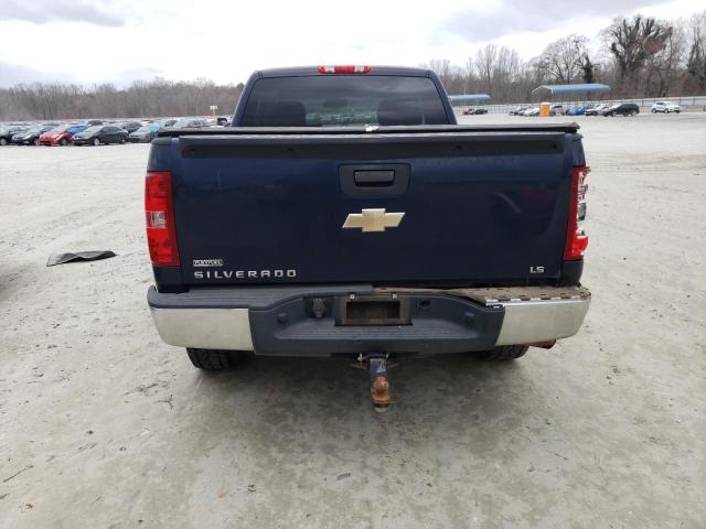 1GCRCREA7BZ448383 - 2011 CHEVROLET SILVERADO C1500  LS BLUE photo 6