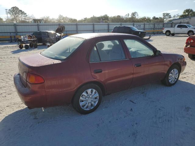 1NXBR12E6XZ293673 - 1999 TOYOTA COROLLA VE BURGUNDY photo 3