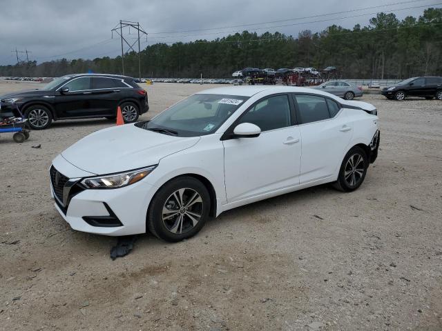 3N1AB8CV6NY303370 - 2022 NISSAN SENTRA SV WHITE photo 1