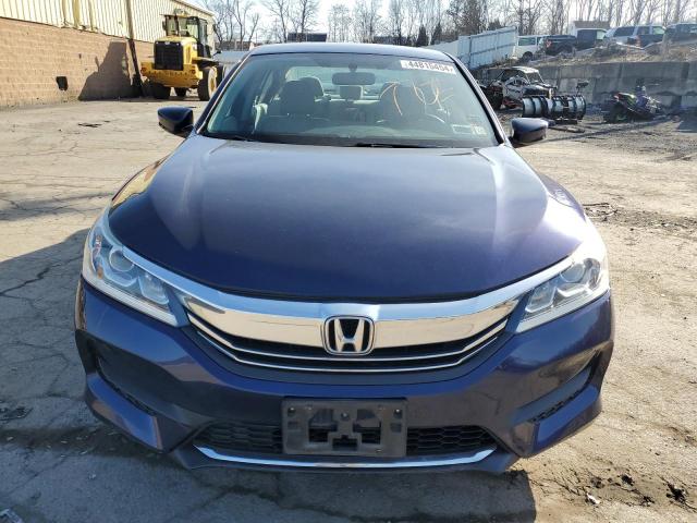 1HGCR2F38HA072961 - 2017 HONDA ACCORD LX BLUE photo 5