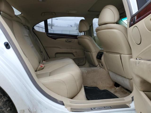 JTHGL46F085027642 - 2008 LEXUS LS 460L WHITE photo 10