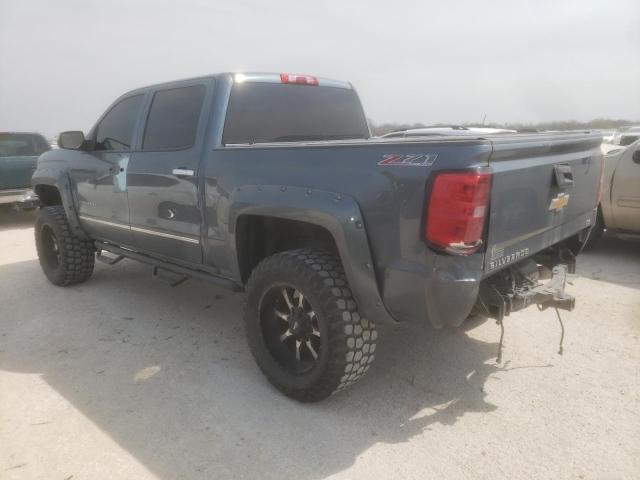 3GCUKSEC6EG311090 - 2014 CHEVROLET SILVERADO K1500 LTZ BLUE photo 2