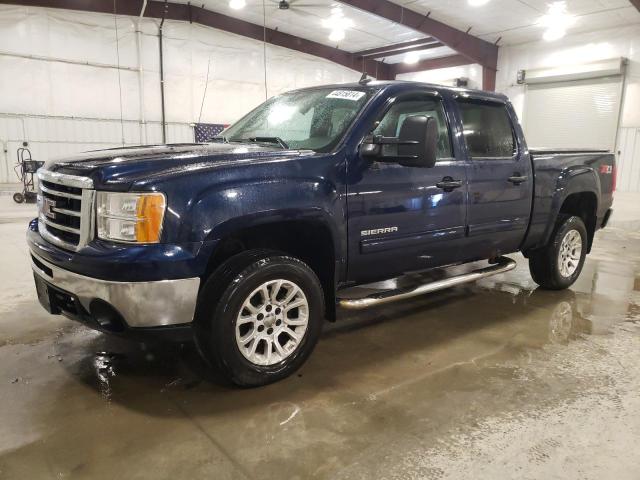 3GTP2VE7XCG179949 - 2012 GMC SIERRA K1500 SLE BLUE photo 1