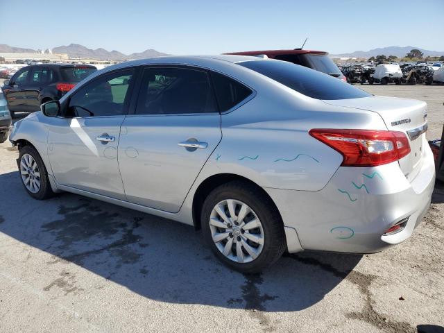 3N1AB7AP3GL671679 - 2016 NISSAN SENTRA S SILVER photo 2