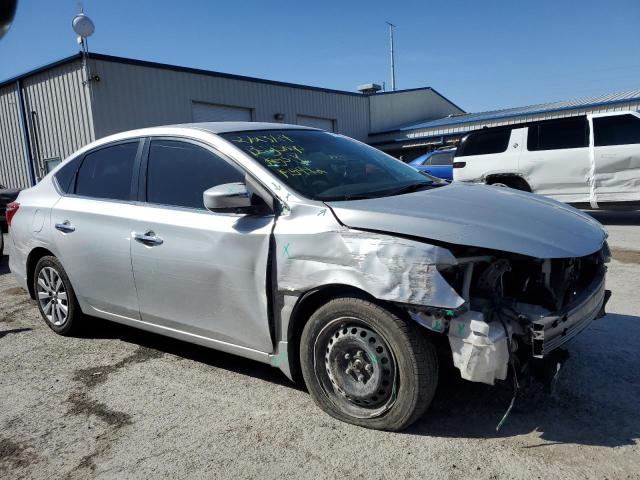 3N1AB7AP3GL671679 - 2016 NISSAN SENTRA S SILVER photo 4