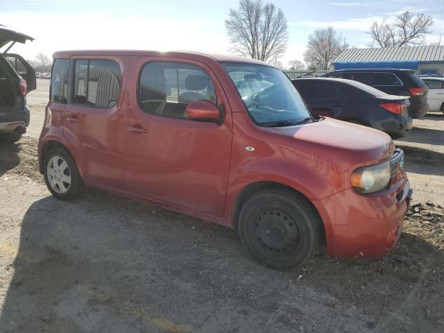 JN8AZ2KR8AT165896 - 2010 NISSAN CUBE BASE ORANGE photo 4