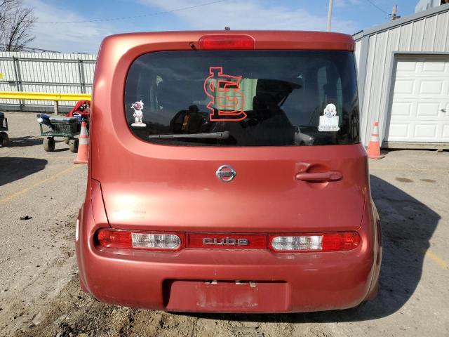 JN8AZ2KR8AT165896 - 2010 NISSAN CUBE BASE ORANGE photo 6