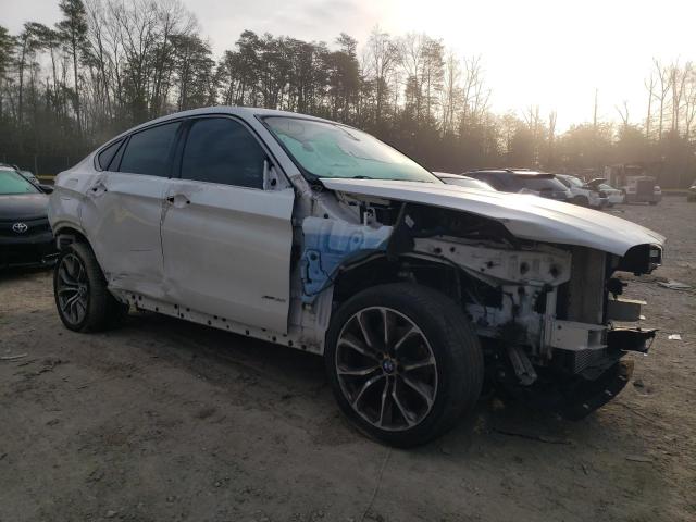 5UXKU2C37H0X47801 - 2017 BMW X6 XDRIVE35I WHITE photo 4