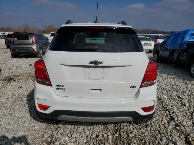 3GNCJPSB3KL245793 - 2019 CHEVROLET TRAX 1LT WHITE photo 6