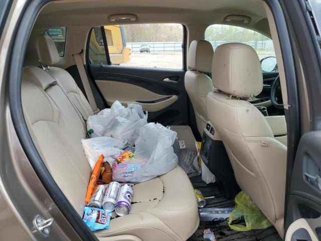 LRBFX1SA4JD007639 - 2018 BUICK ENVISION ESSENCE გრაფიტი ფოტო 11