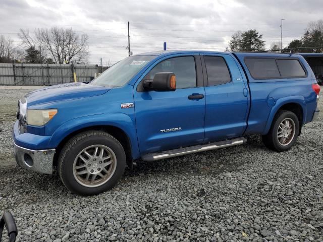 5TBRV54188S474630 - 2008 TOYOTA TUNDRA DOUBLE CAB BLUE photo 1