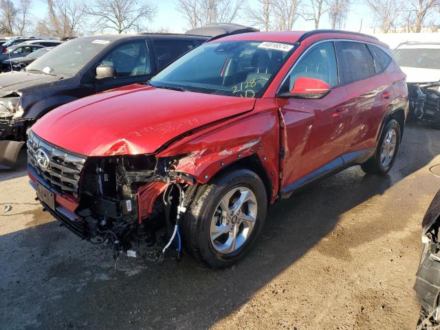 5NMJBCAE6NH137428 - 2022 HYUNDAI TUCSON SEL RED photo 1