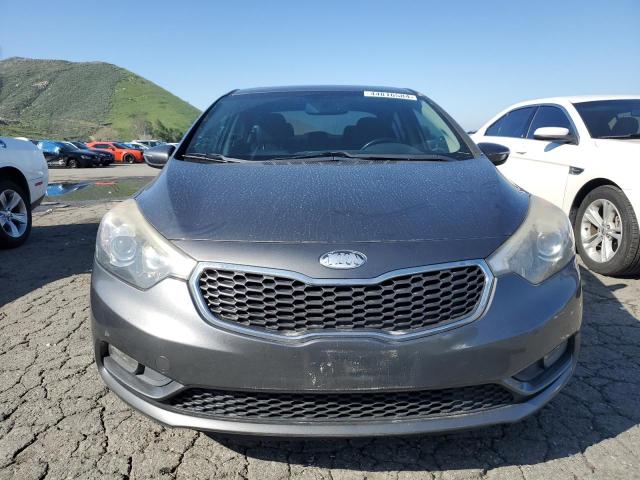 KNAFZ4A87E5104729 - 2014 KIA FORTE EX CHARCOAL photo 5