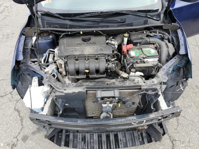 3N1AB7AP4KY262229 - 2019 NISSAN SENTRA S BLUE photo 11