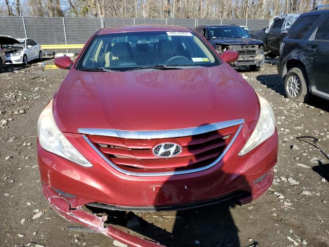 5NPEB4AC5BH239890 - 2011 HYUNDAI SONATA GLS RED photo 5