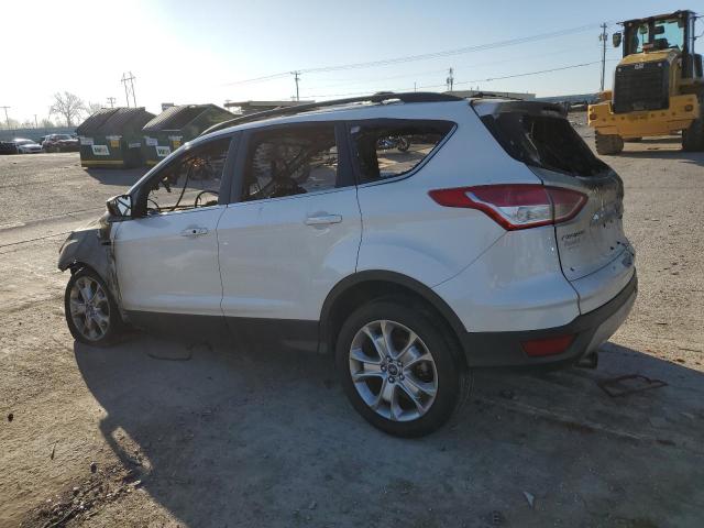 1FMCU0H9XDUA46756 - 2013 FORD ESCAPE SEL WHITE photo 2