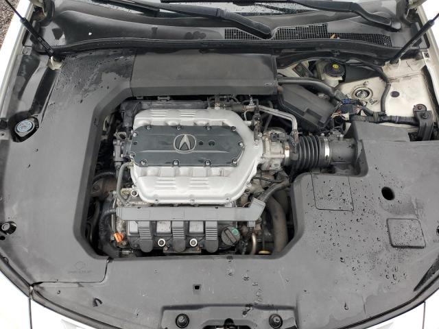 19UUA86579A016348 - 2009 ACURA TL WHITE photo 11