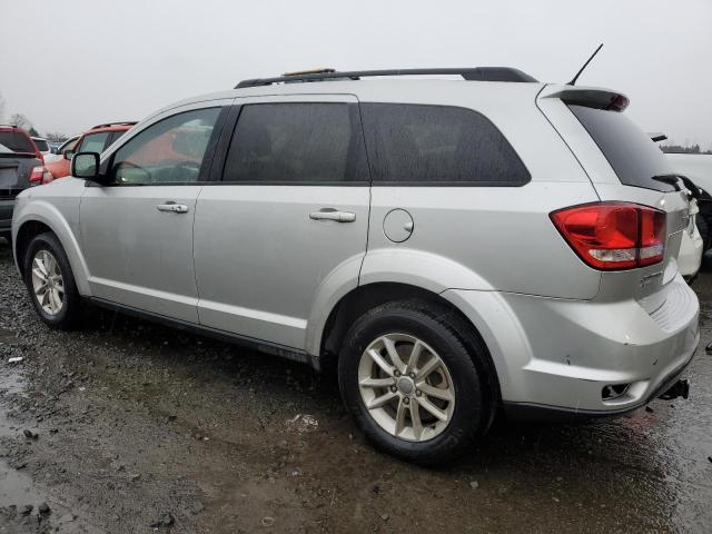 3C4PDDBG1DT614939 - 2013 DODGE JOURNEY SXT SILVER photo 2