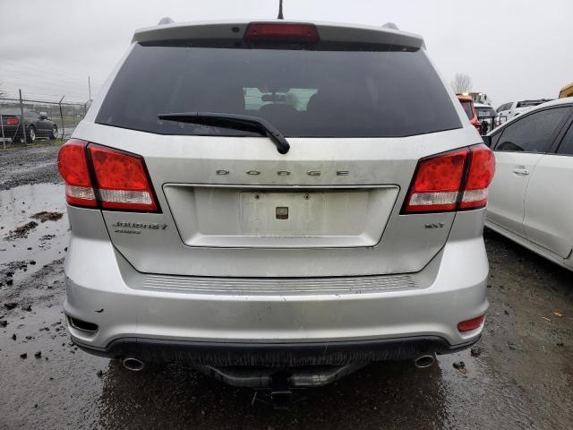 3C4PDDBG1DT614939 - 2013 DODGE JOURNEY SXT SILVER photo 6