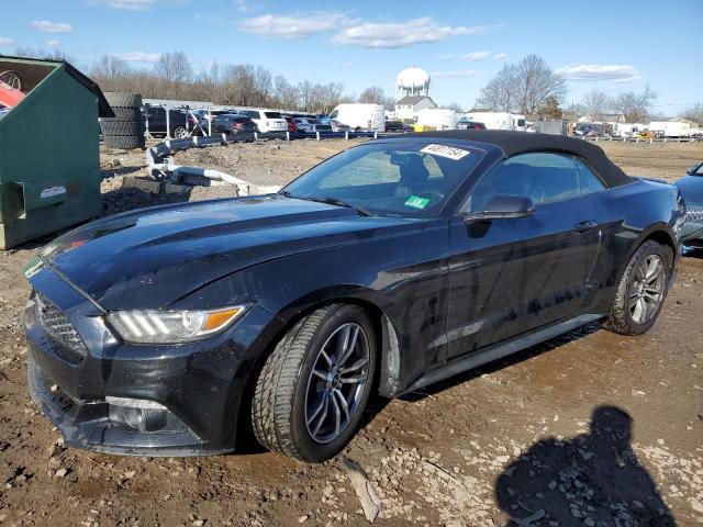 1FATP8UH3H5245385 - 2017 FORD MUSTANG BLACK photo 1