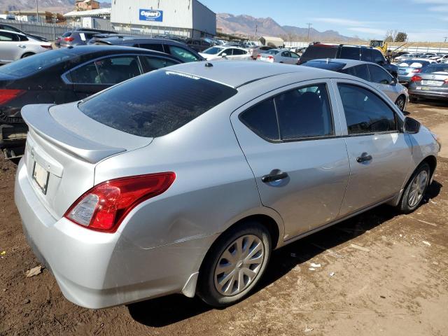 3N1CN7AP1KL829364 - 2019 NISSAN VERSA S SILVER photo 3