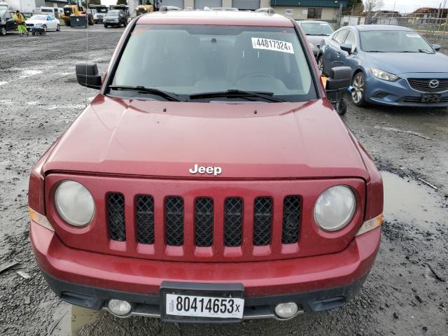 1J4NF4GB0BD223924 - 2011 JEEP PATRIOT LATITUDE RED photo 5