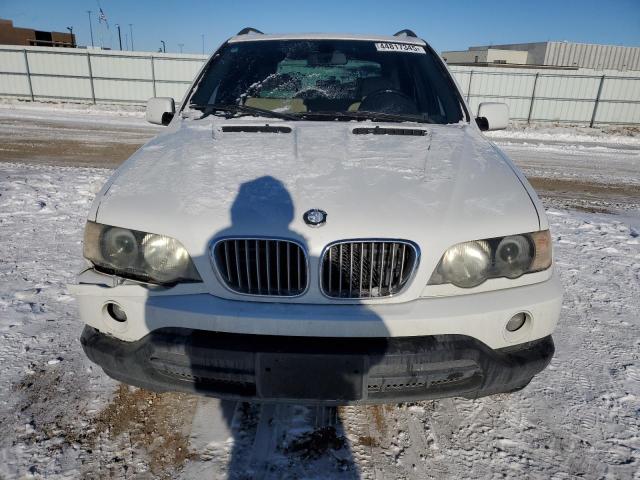 5UXFB335X2LH35651 - 2002 BMW X5 4.4I WHITE photo 5