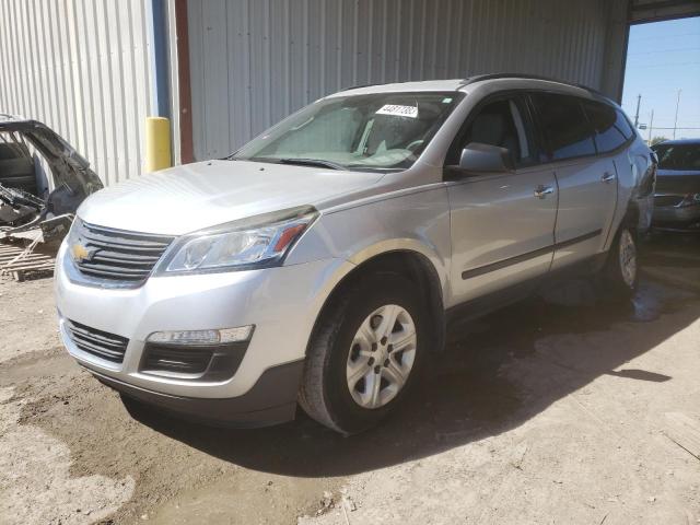 1GNKRFED6HJ109766 - 2017 CHEVROLET TRAVERSE LS SILVER photo 1