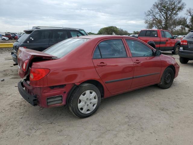 2T1BR32E27C750556 - 2007 TOYOTA COROLLA CE RED photo 3