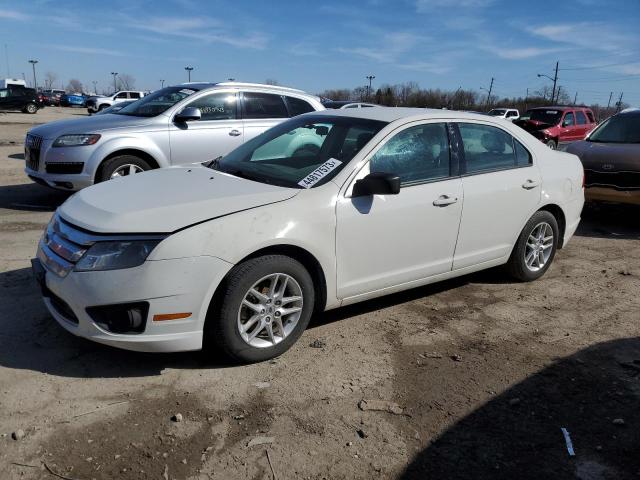 3FAHP0GA4BR234485 - 2011 FORD FUSION S WHITE photo 1