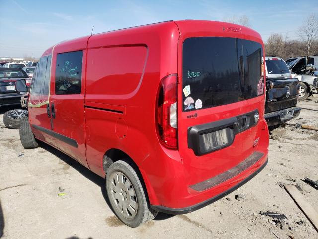 ZFBHRFBB1M6T86699 - 2021 RAM PROMASTER SLT RED photo 2