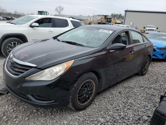 5NPEB4AC2BH165828 - 2011 HYUNDAI SONATA GLS BLACK photo 1