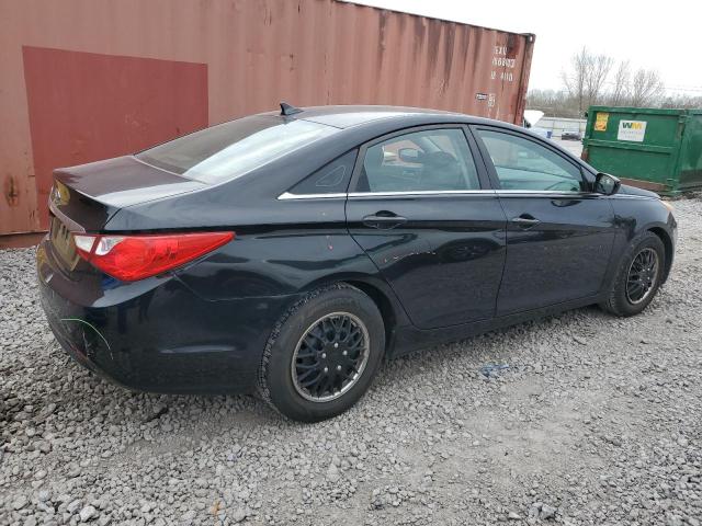 5NPEB4AC2BH165828 - 2011 HYUNDAI SONATA GLS BLACK photo 3