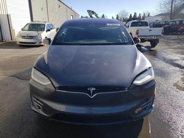 5YJXCBE28JF091047 - 2018 TESLA MODEL X CHARCOAL photo 5