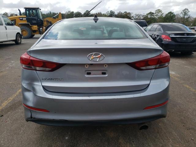 5NPD84LF3HH095797 - 2017 HYUNDAI ELANTRA SE SILVER photo 6