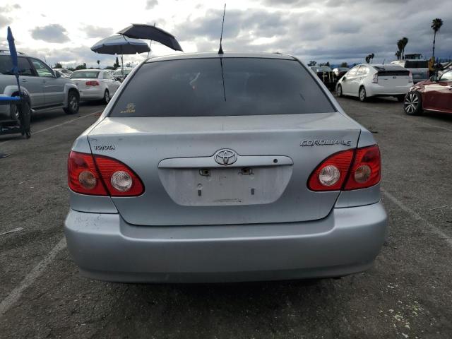 1NXBR32E55Z447492 - 2005 TOYOTA COROLLA CE SILVER photo 6