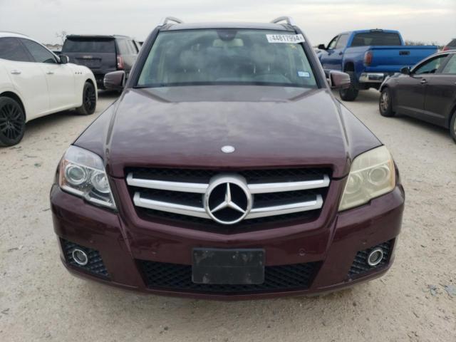 WDCGG5GB8AF335238 - 2010 MERCEDES-BENZ GLK 350 MAROON photo 5