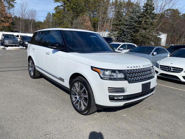 SALGV3TF4EA155968 - 2014 LAND ROVER RANGE ROVE AUTOBIOGRAPHY WHITE photo 2