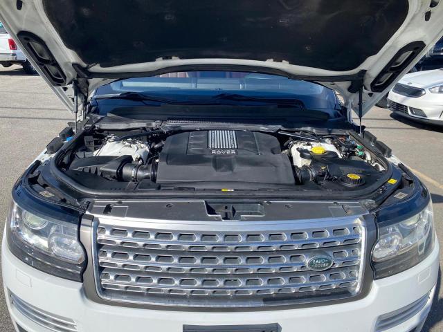SALGV3TF4EA155968 - 2014 LAND ROVER RANGE ROVE AUTOBIOGRAPHY WHITE photo 8
