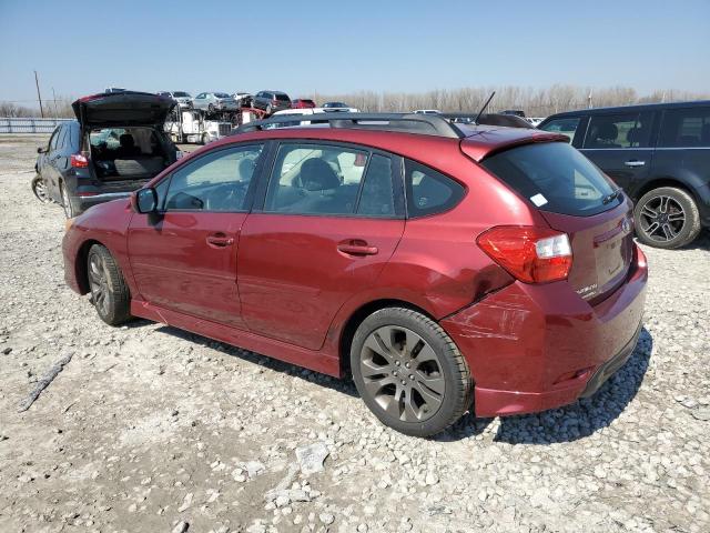 JF1GPAL62CH218484 - 2012 SUBARU IMPREZA SPORT PREMIUM RED photo 2