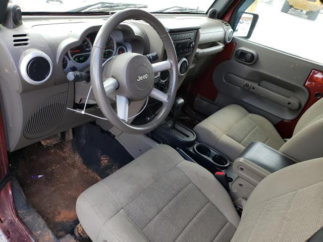 1J4FA54118L644845 - 2008 JEEP WRANGLER SAHARA 勃艮第红 照片 8