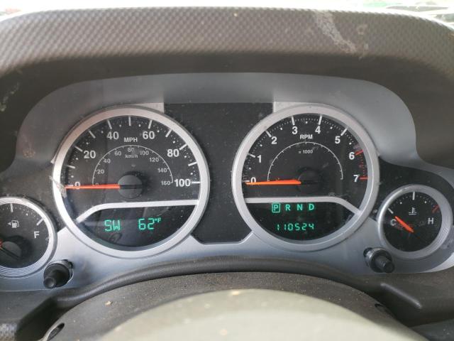 1J4FA54118L644845 - 2008 JEEP WRANGLER SAHARA 勃艮第红 照片 9