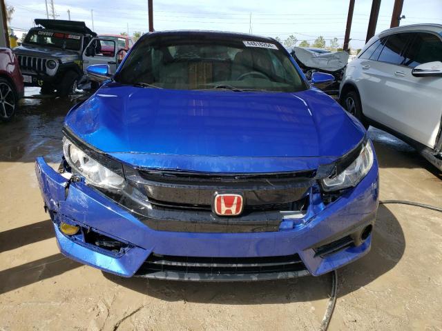 2HGFC3B31JH355820 - 2018 HONDA CIVIC EX BLUE photo 5