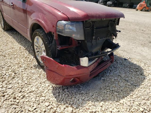 1FMJK1K55DEF57276 - 2013 FORD EXPEDITION EL LIMITED RED photo 13