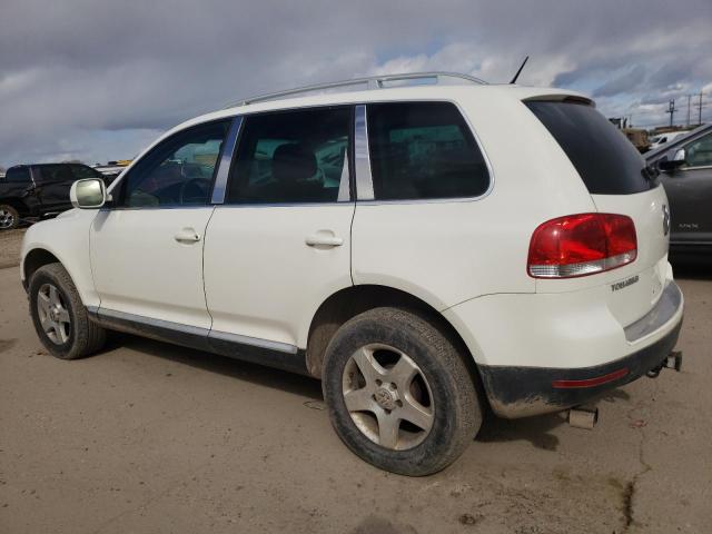 WVGZE77L87D002529 - 2007 VOLKSWAGEN TOUAREG V6 WHITE photo 2