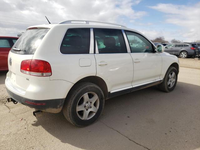 WVGZE77L87D002529 - 2007 VOLKSWAGEN TOUAREG V6 WHITE photo 3