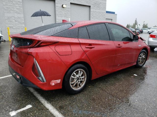 JTDKARFP2H3010683 - 2017 TOYOTA PRIUS PRIM 勃艮第红 照片 3