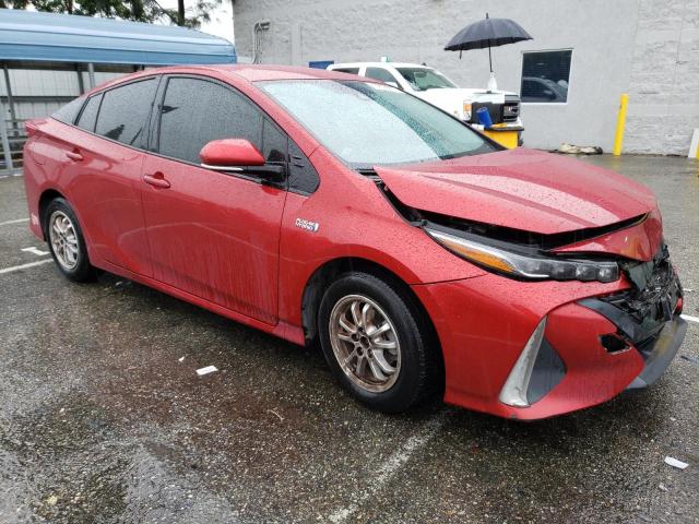 JTDKARFP2H3010683 - 2017 TOYOTA PRIUS PRIM 勃艮第红 照片 4