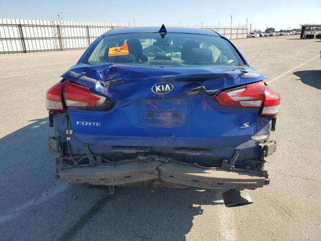 3KPFL4A76HE019160 - 2017 KIA FORTE LX BLUE photo 6